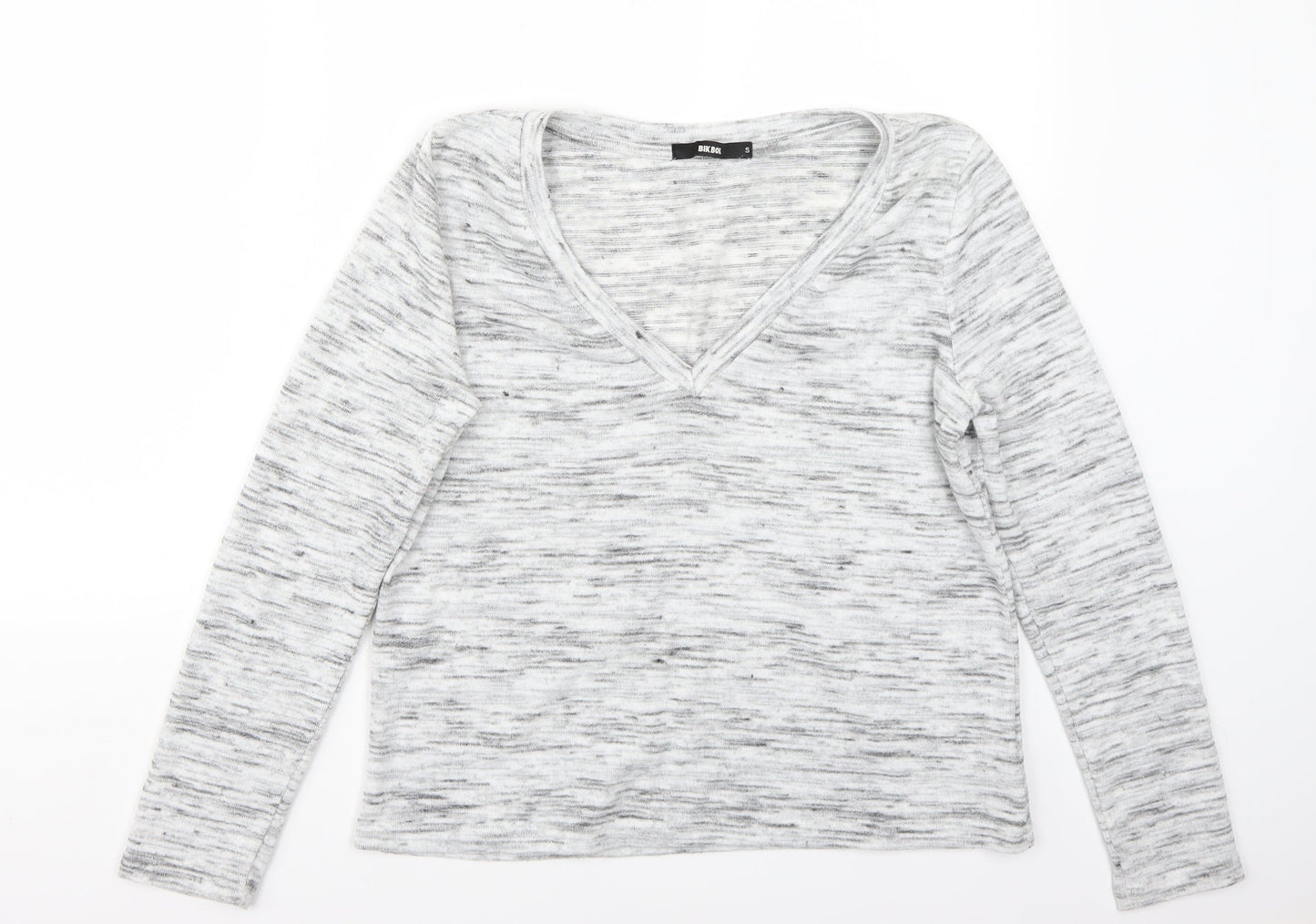 Bikbok Womens Grey   Pullover Jumper Size S