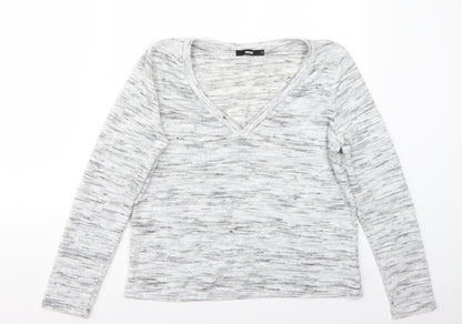 Bikbok Womens Grey   Pullover Jumper Size S