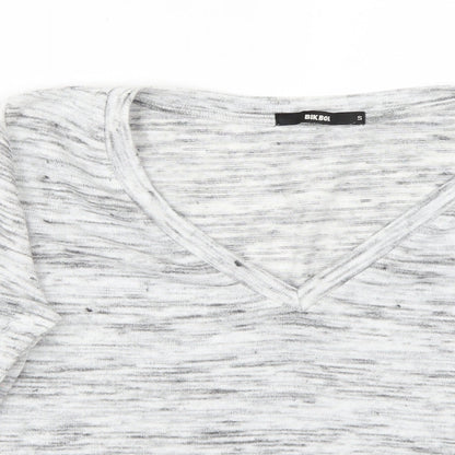 Bikbok Womens Grey   Pullover Jumper Size S