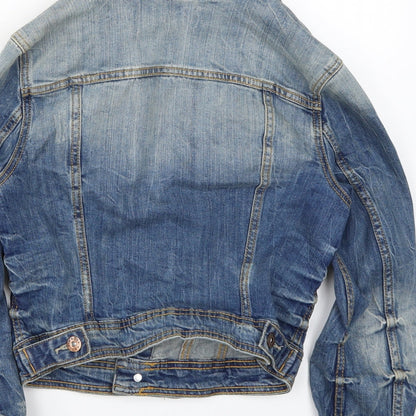 &denim Womens Blue   Jacket Coat Size S