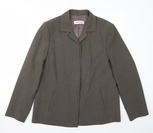 Womens UK Size 12 Bianca Green Jacket