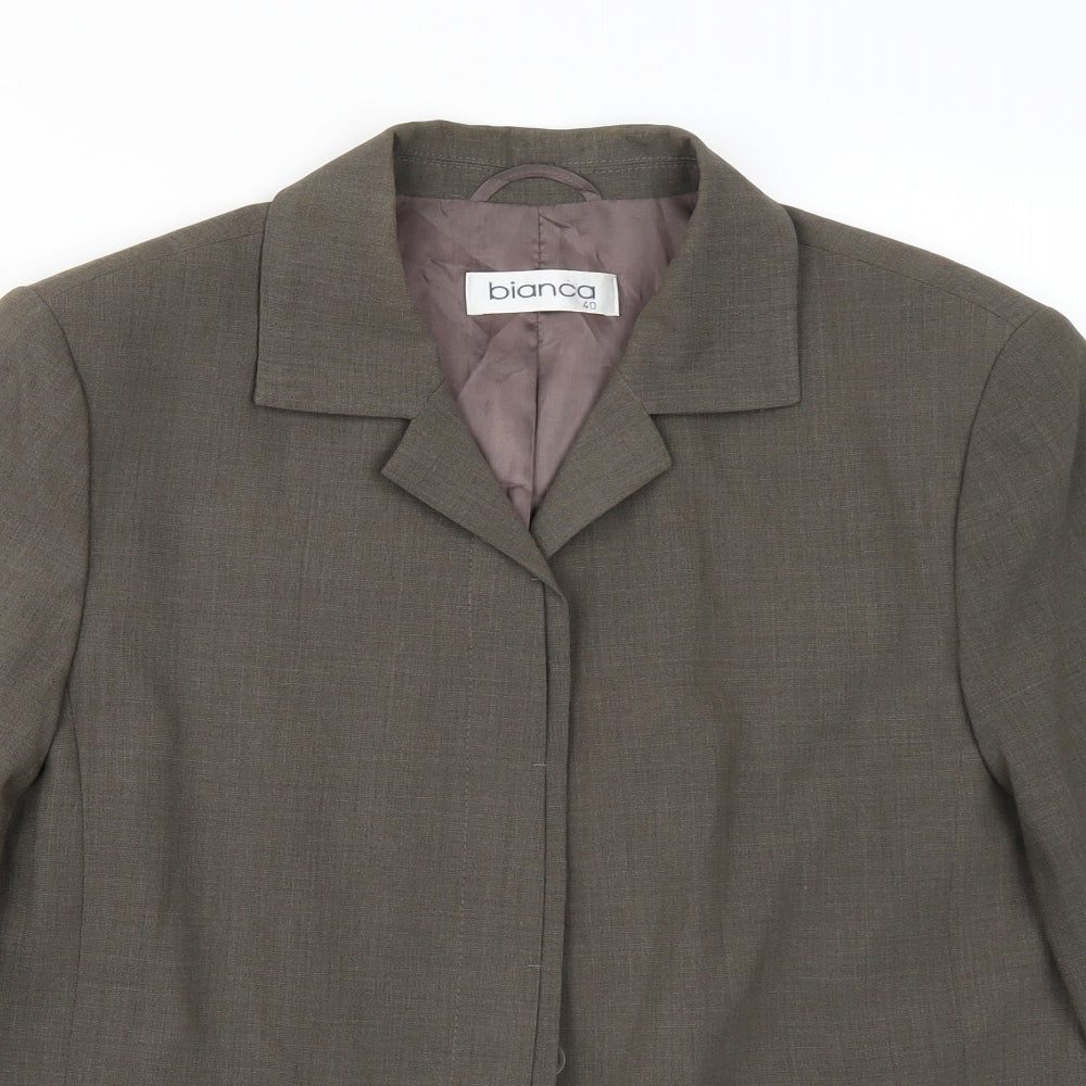 Womens UK Size 12 Bianca Green Jacket
