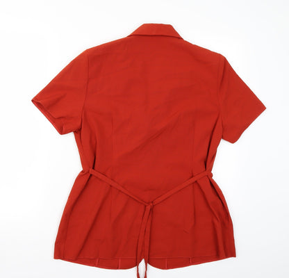 Womens UK Size 14 Etam Orange Jacket