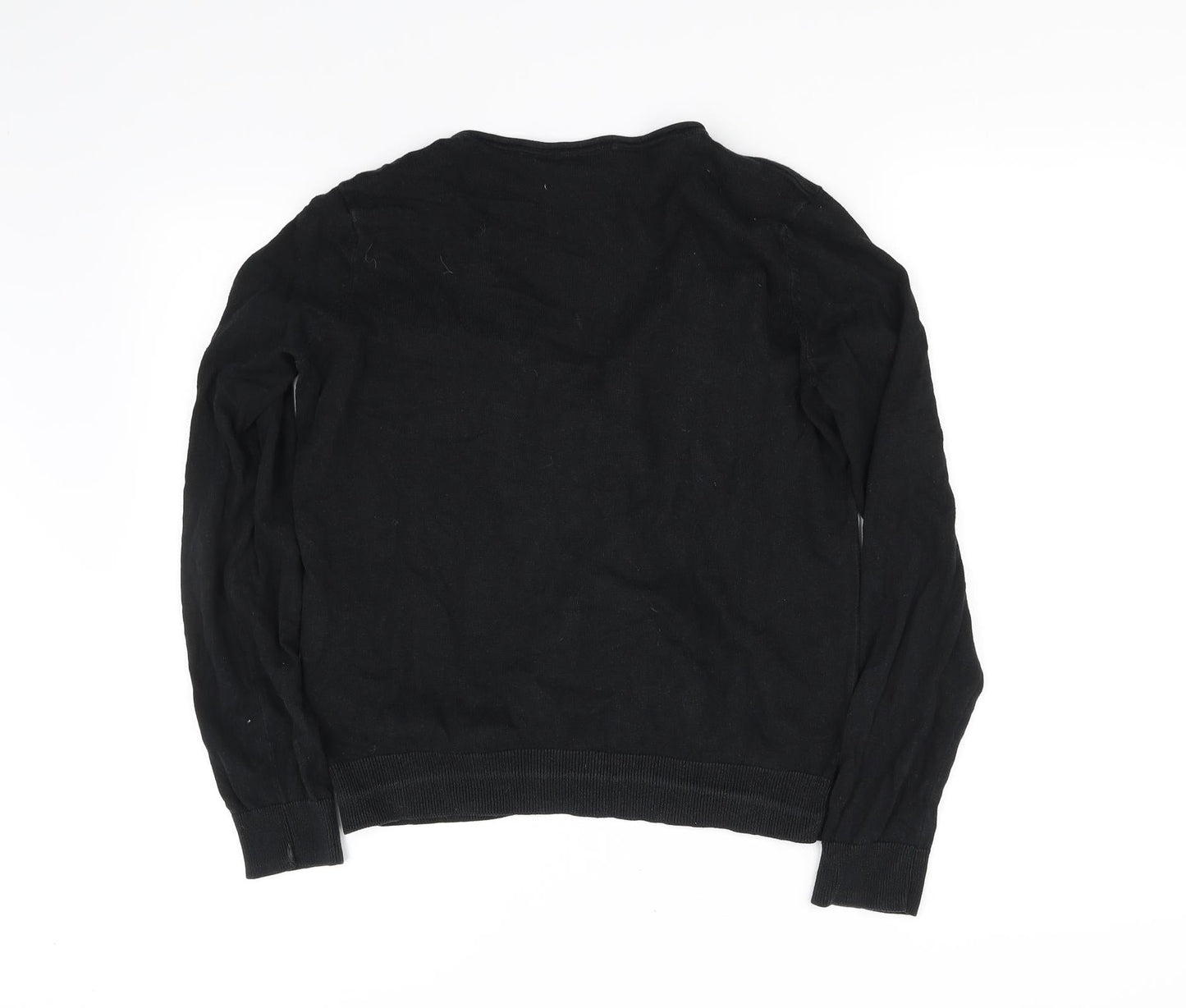 H&M Womens Black   Cardigan Jumper Size M