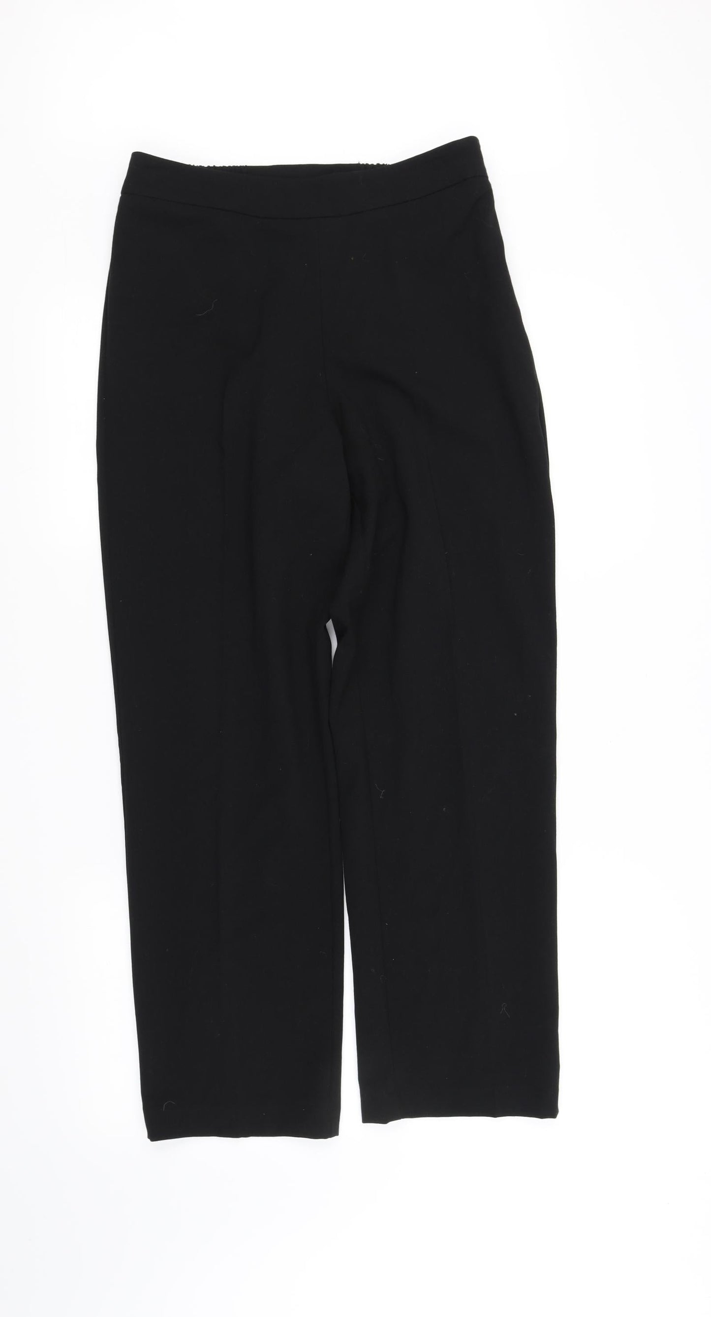 hle Womens Black   Trousers  Size 10 L28 in