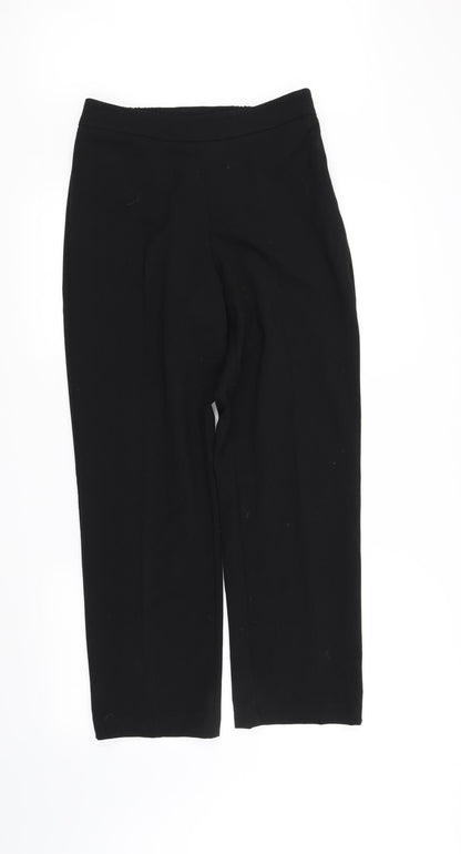 hle Womens Black   Trousers  Size 10 L28 in