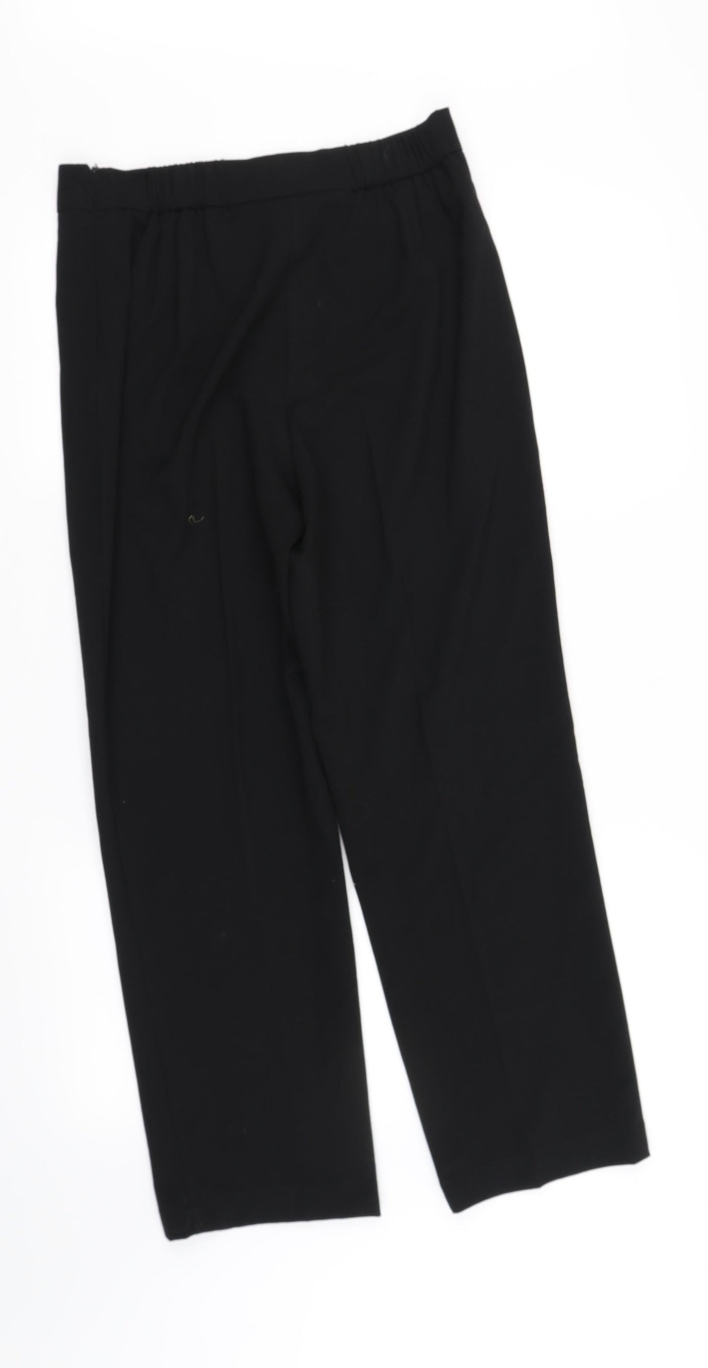 hle Womens Black   Trousers  Size 10 L28 in