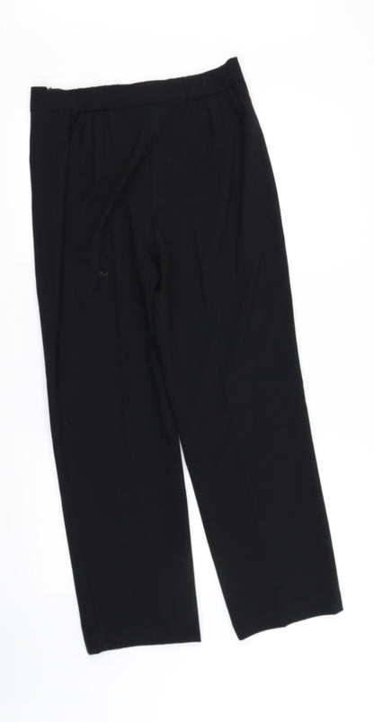 hle Womens Black   Trousers  Size 10 L28 in