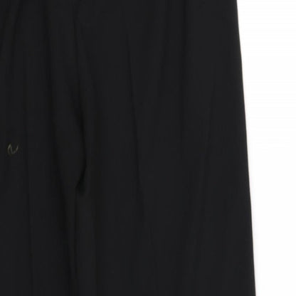 hle Womens Black   Trousers  Size 10 L28 in
