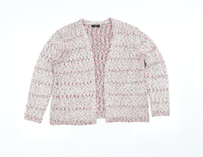 M&Co Womens Multicoloured   Cardigan Jumper Size 10