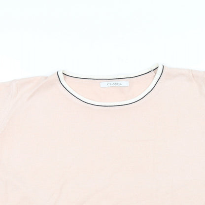 clasic Womens Pink   Basic T-Shirt Size 14