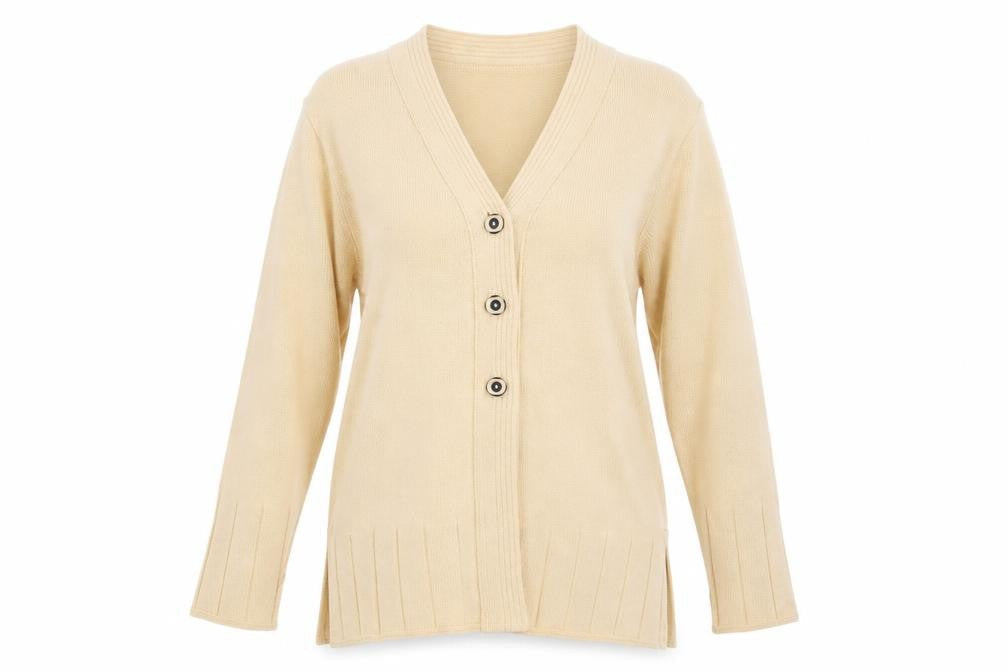 Womens UK Size M bonmarche Beige Basic Blouse