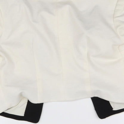 H&M Womens Beige   Jacket Coat Size 8