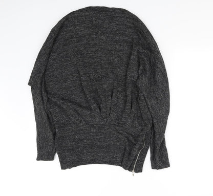 Papaya Womens Grey   Pullover Jumper Size S