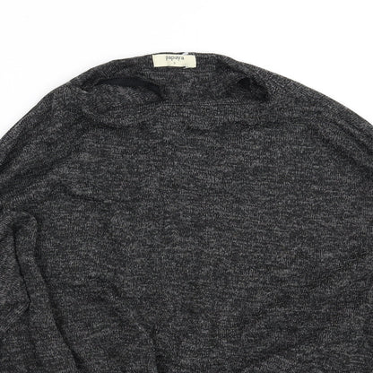 Papaya Womens Grey   Pullover Jumper Size S