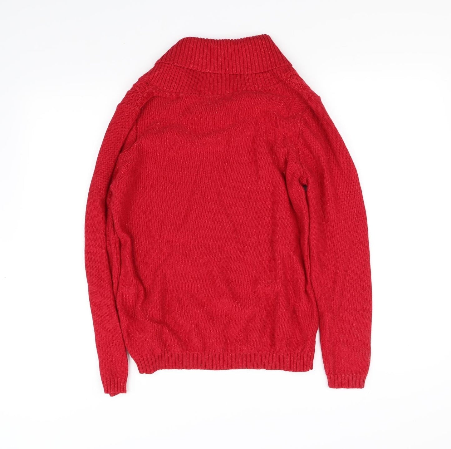 studio  Womens Red   Pullover Sweatshirt Size M