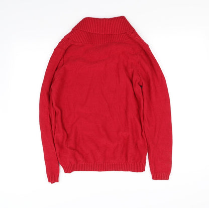 studio  Womens Red   Pullover Sweatshirt Size M