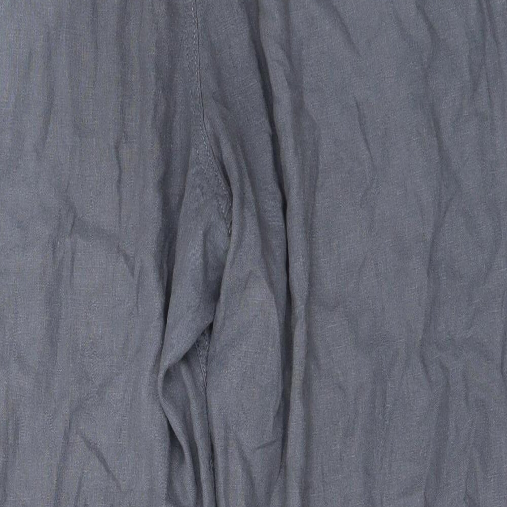 Womens UK Size 38 in Marks and Spencer Regular Fit  Blue Trousers