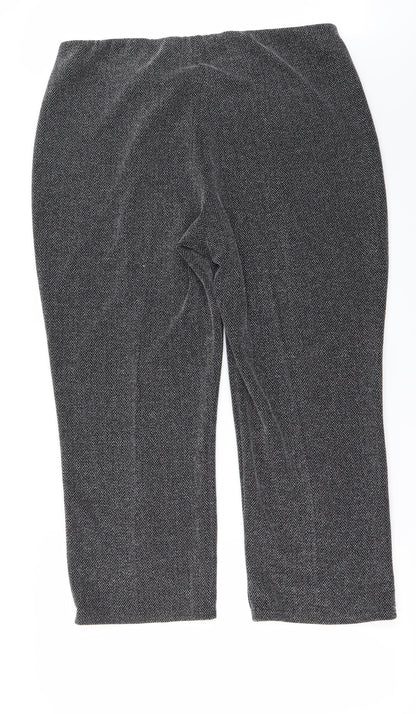 Womens UK Size 38 in Preworn Regular Fit  Grey Trousers