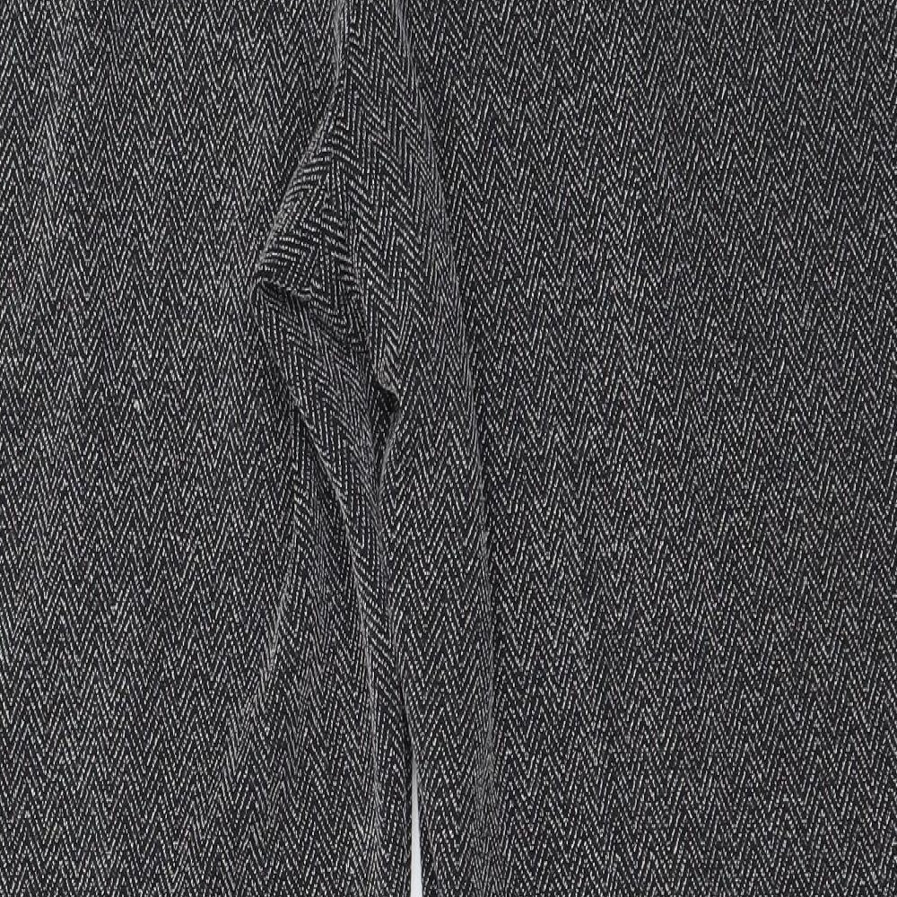 Womens UK Size 38 in Preworn Regular Fit  Grey Trousers