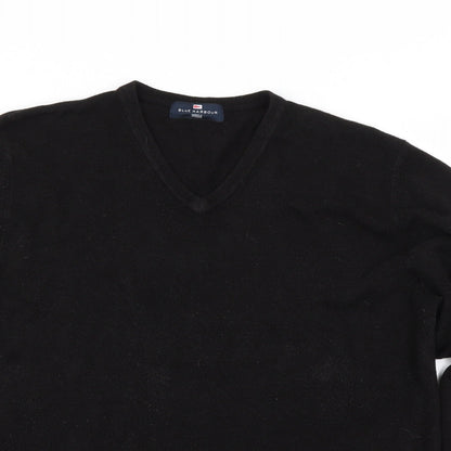 Marks and Spencer Mens Black   Pullover Jumper Size M