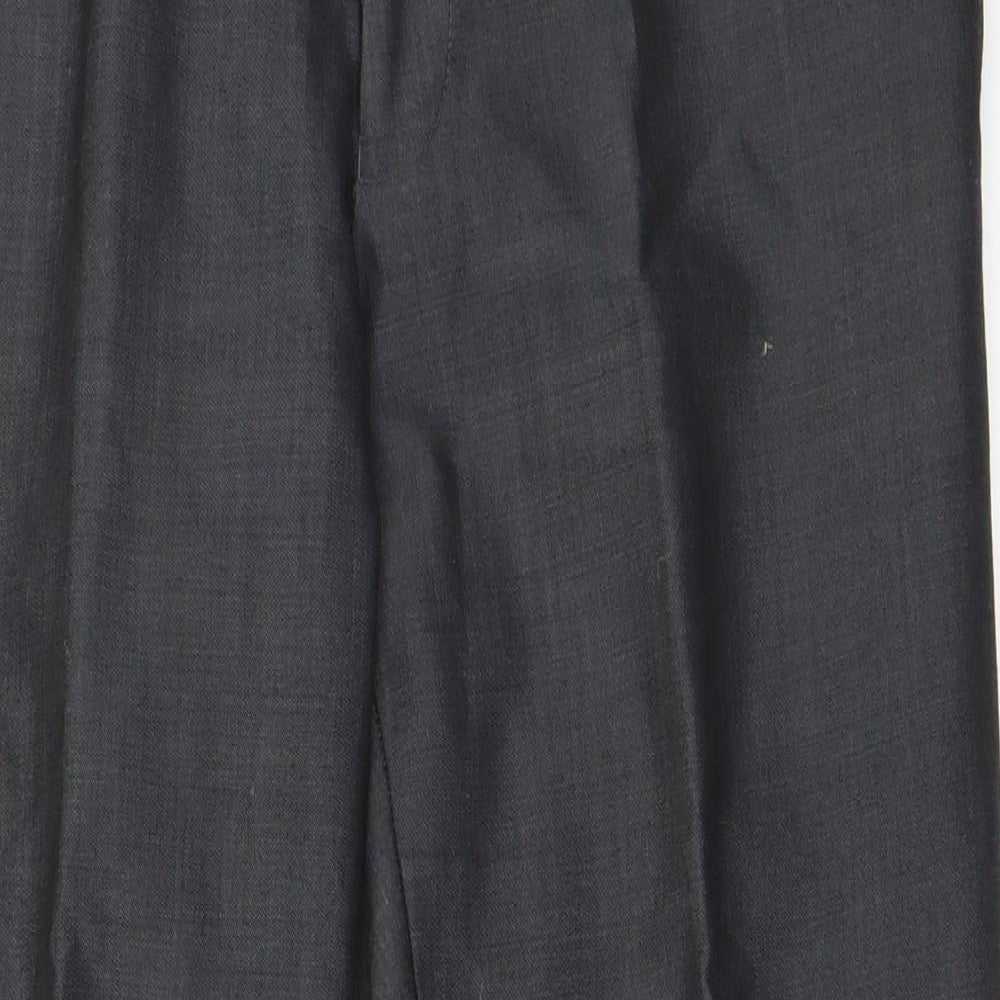 John Lewis Mens Grey Paisley  Trousers  Size 30 in L26 in