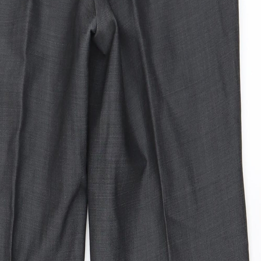 John Lewis Mens Grey Paisley  Trousers  Size 30 in L26 in