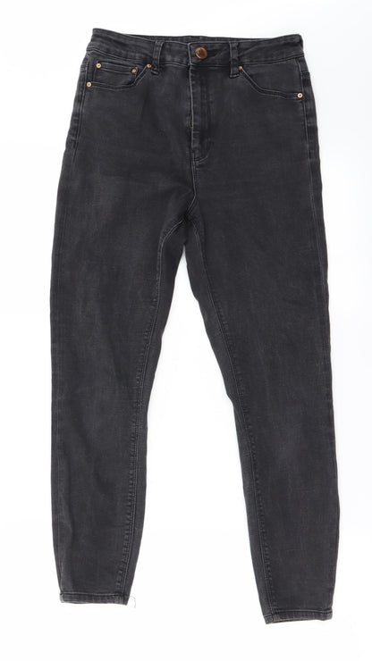 Womens UK Size 26 in Preworn Regular Fit Skinny Grey Jeans