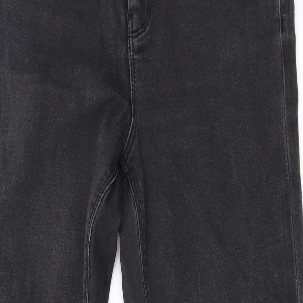 Womens UK Size 26 in Preworn Regular Fit Skinny Grey Jeans