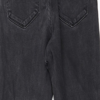 Womens UK Size 26 in Preworn Regular Fit Skinny Grey Jeans