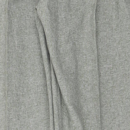 Womens UK Size S Preworn Regular Fit  Green Trousers
