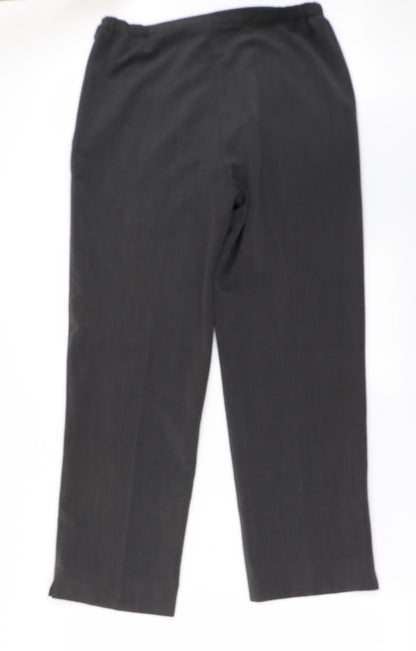 Womens UK Size 14 Separates Regular Fit  Grey Trousers
