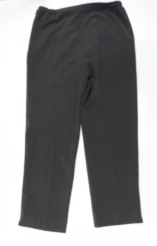 Womens UK Size 14 Separates Regular Fit  Grey Trousers