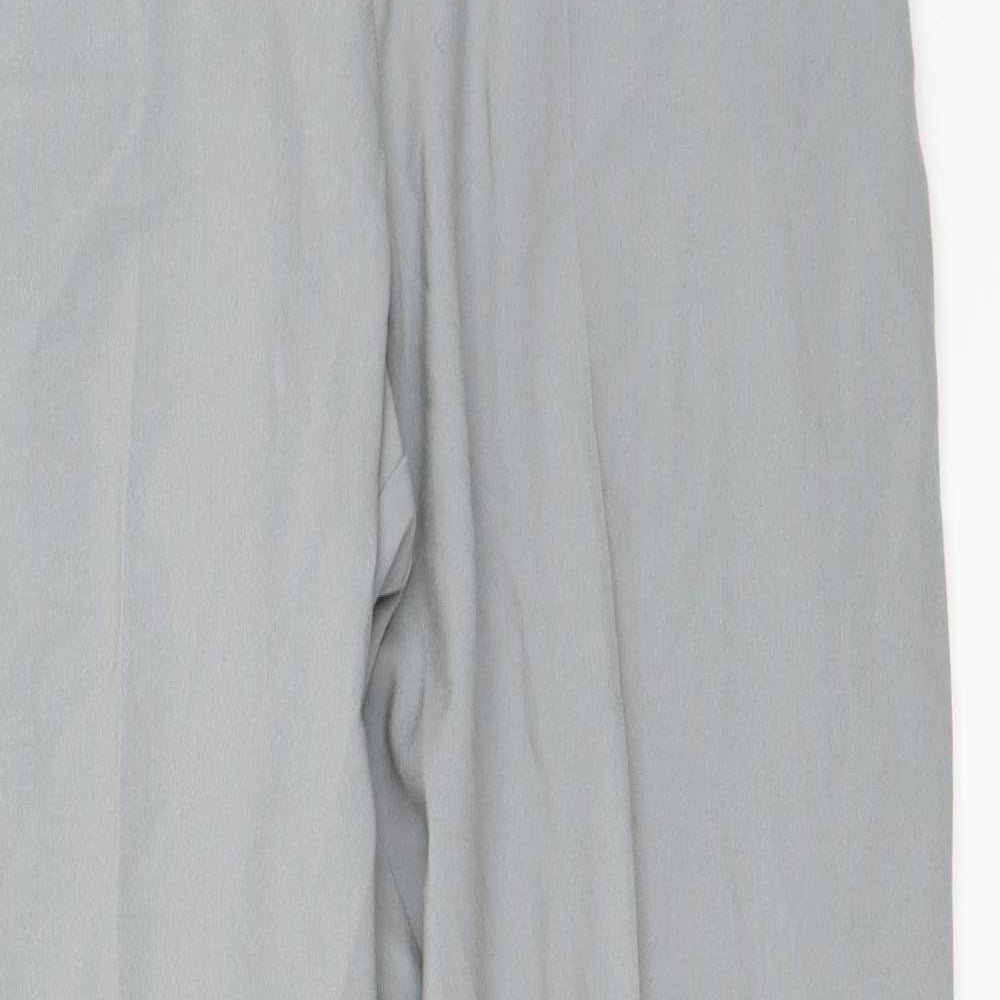 Womens UK Size 12 Marks and Spencer Regular Fit  Grey Trousers