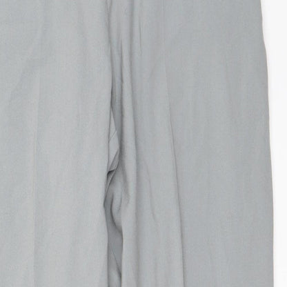 Womens UK Size 12 Marks and Spencer Regular Fit  Grey Trousers