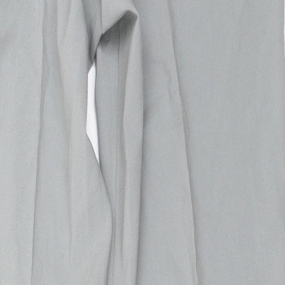 Womens UK Size 12 Marks and Spencer Regular Fit  Grey Trousers