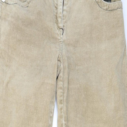 PAC TEST Womens Beige   Straight Jeans Size 12 L26 in