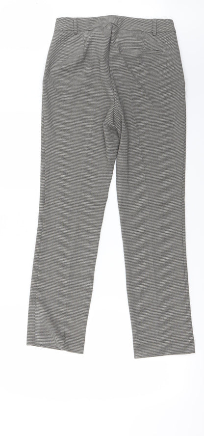 Womens UK Size 10 Marks and Spencer Regular Fit  Grey Trousers
