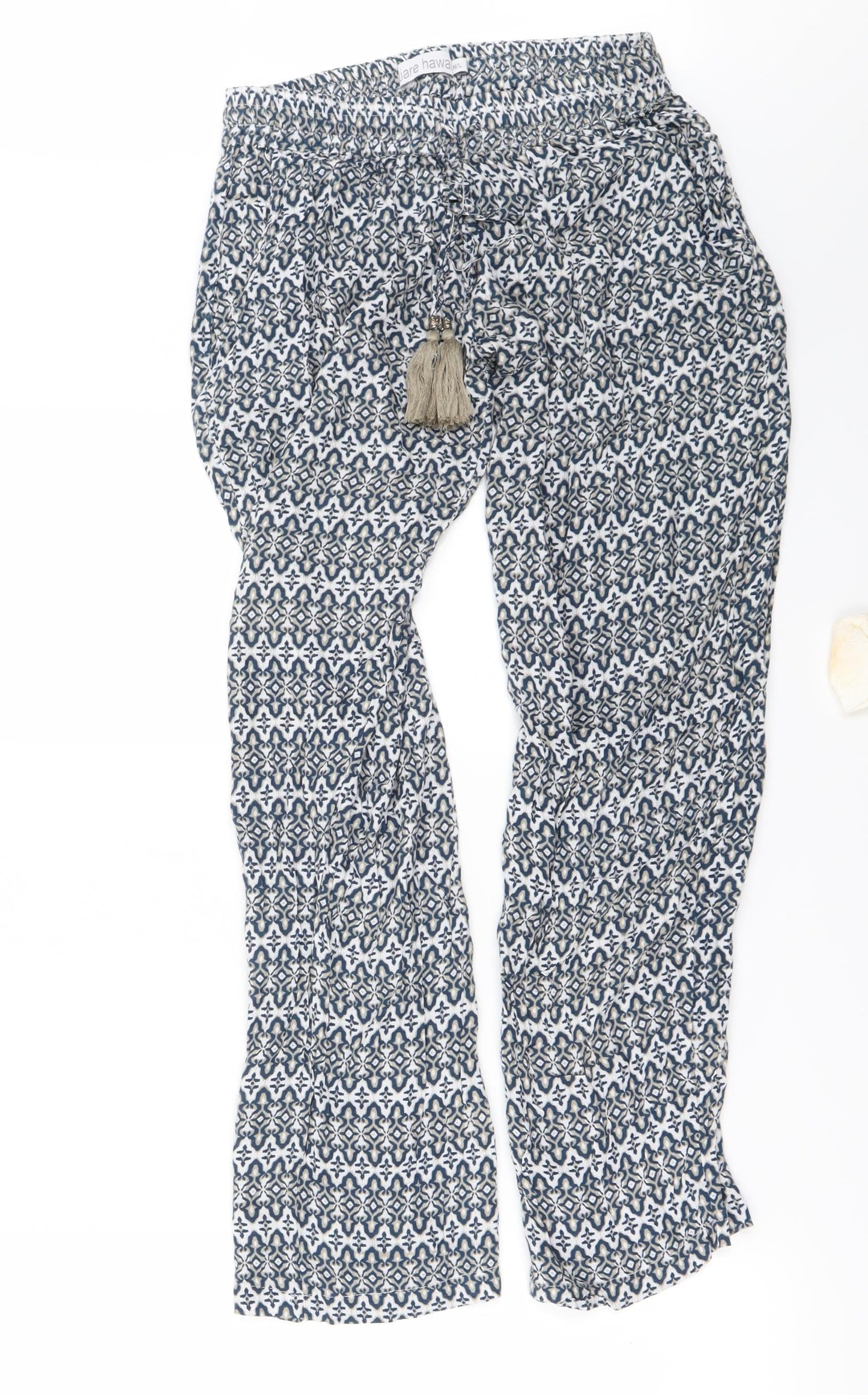 Tiare Hawaii Womens Blue   Trousers  Size M L23 in