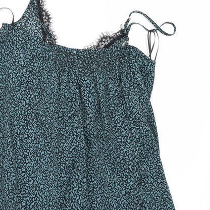 Day Dreams Womens Blue   Basic Blouse Size 12