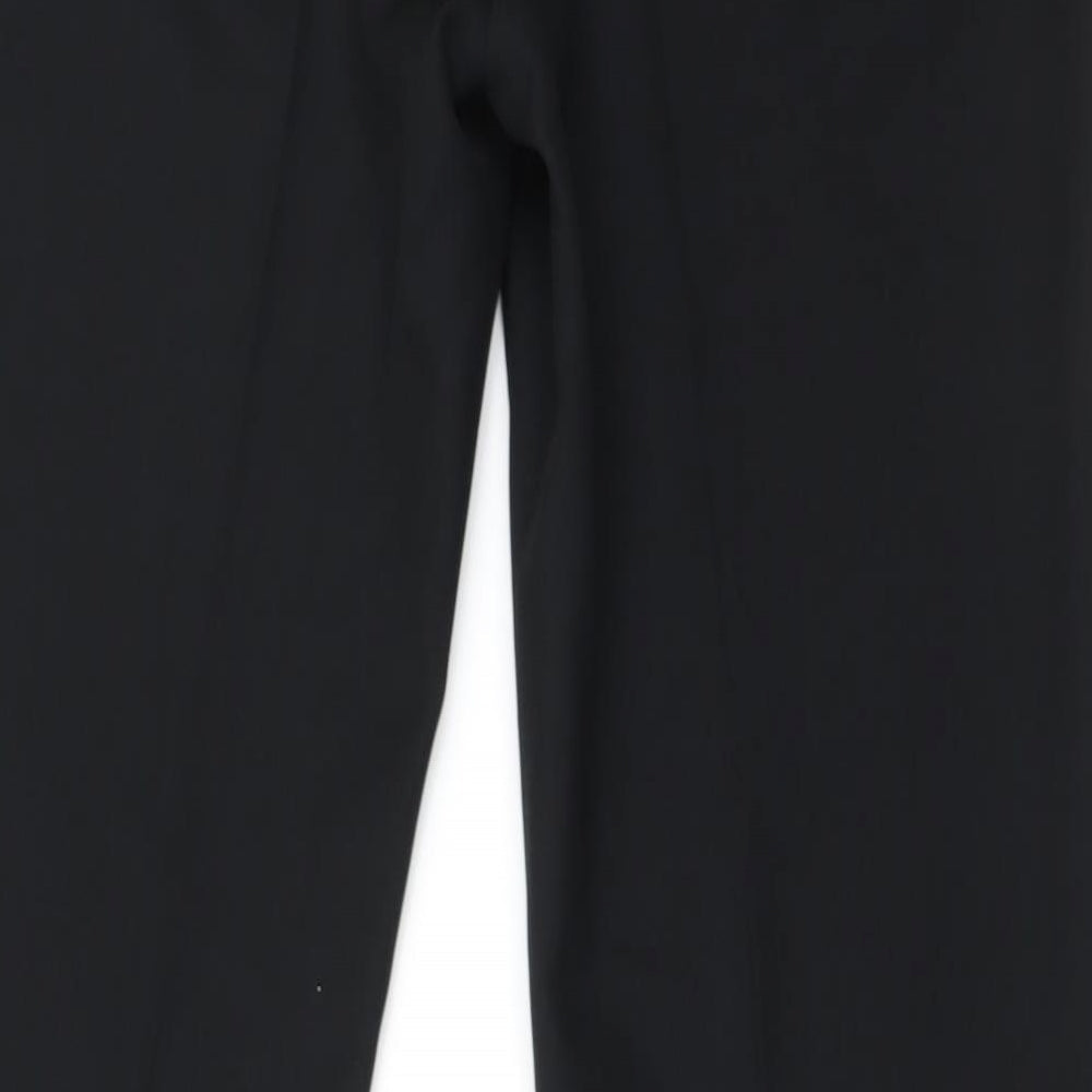 Womens UK Size 10 Marks and Spencer Regular Fit  Black Trousers
