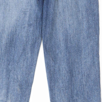 bloomin marvellous Womens Blue   Straight Jeans Size 10 L26 in