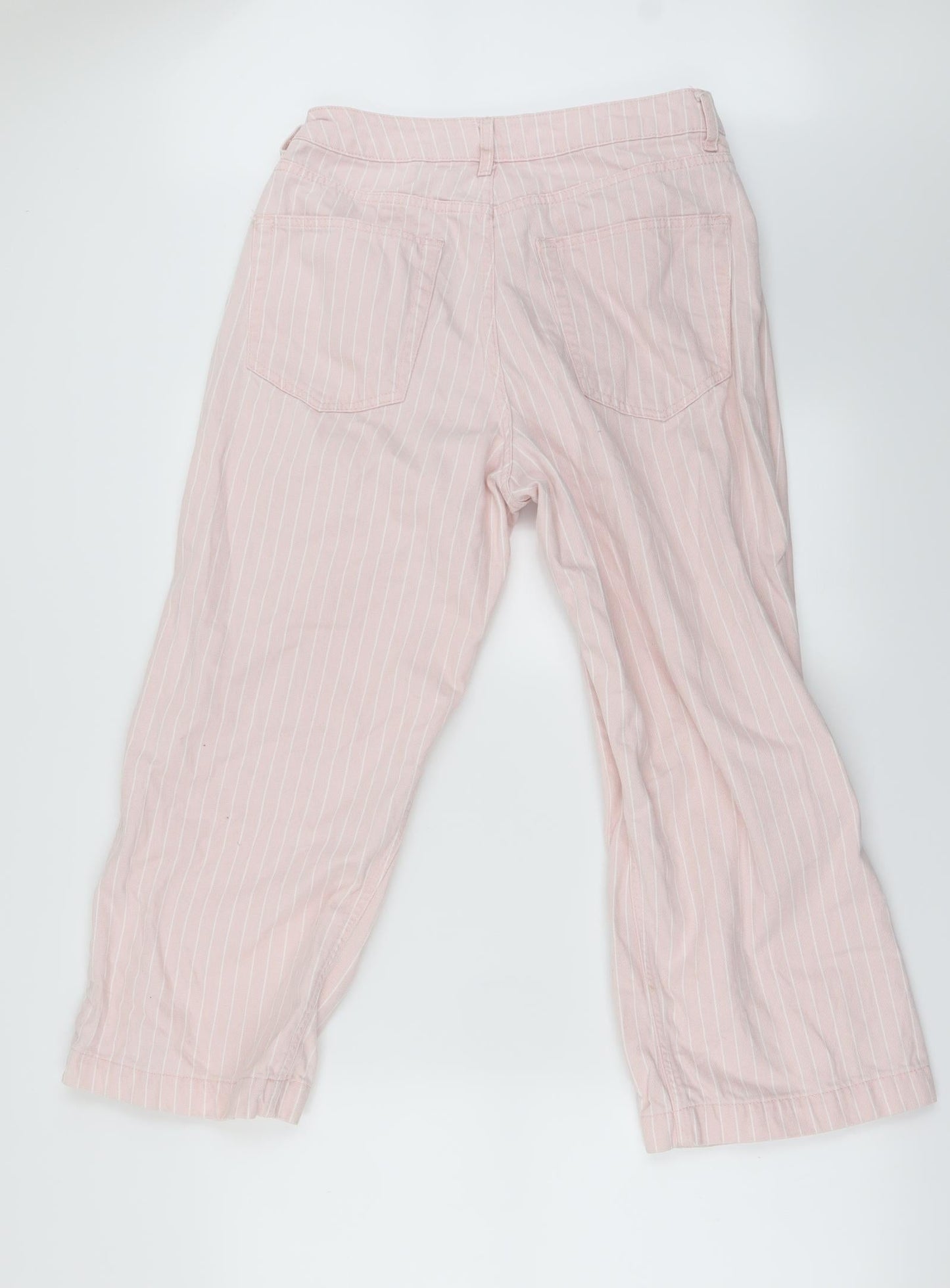 Topshop Womens Pink   Straight Jeans Size 30 in L23 in