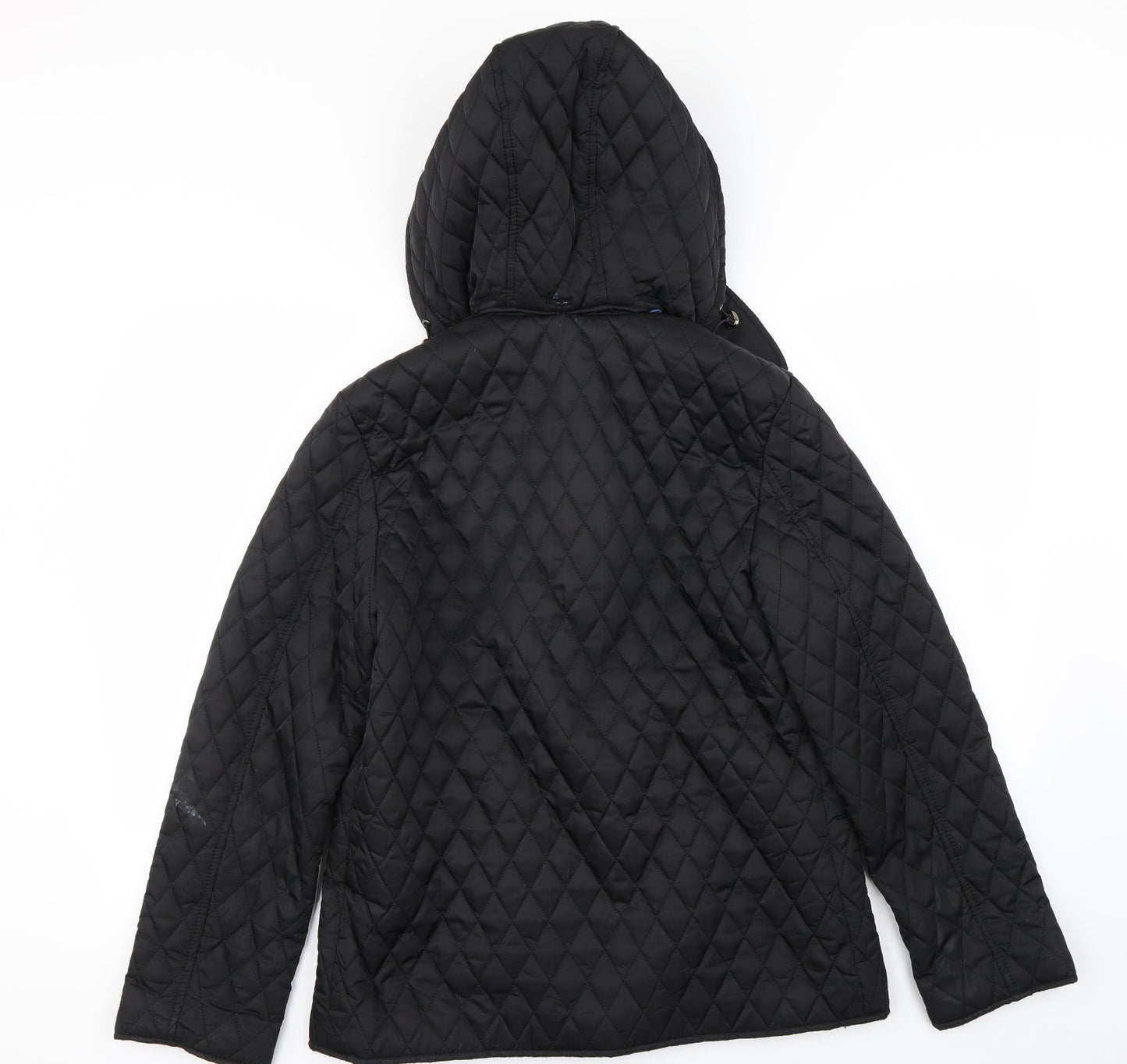Canvas Womens Black   Jacket  Size 10
