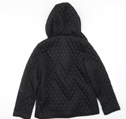 Canvas Womens Black   Jacket  Size 10