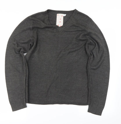 Topman Mens Grey   Pullover Jumper Size S