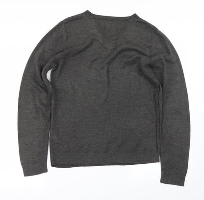 Topman Mens Grey   Pullover Jumper Size S