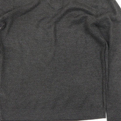 Topman Mens Grey   Pullover Jumper Size S