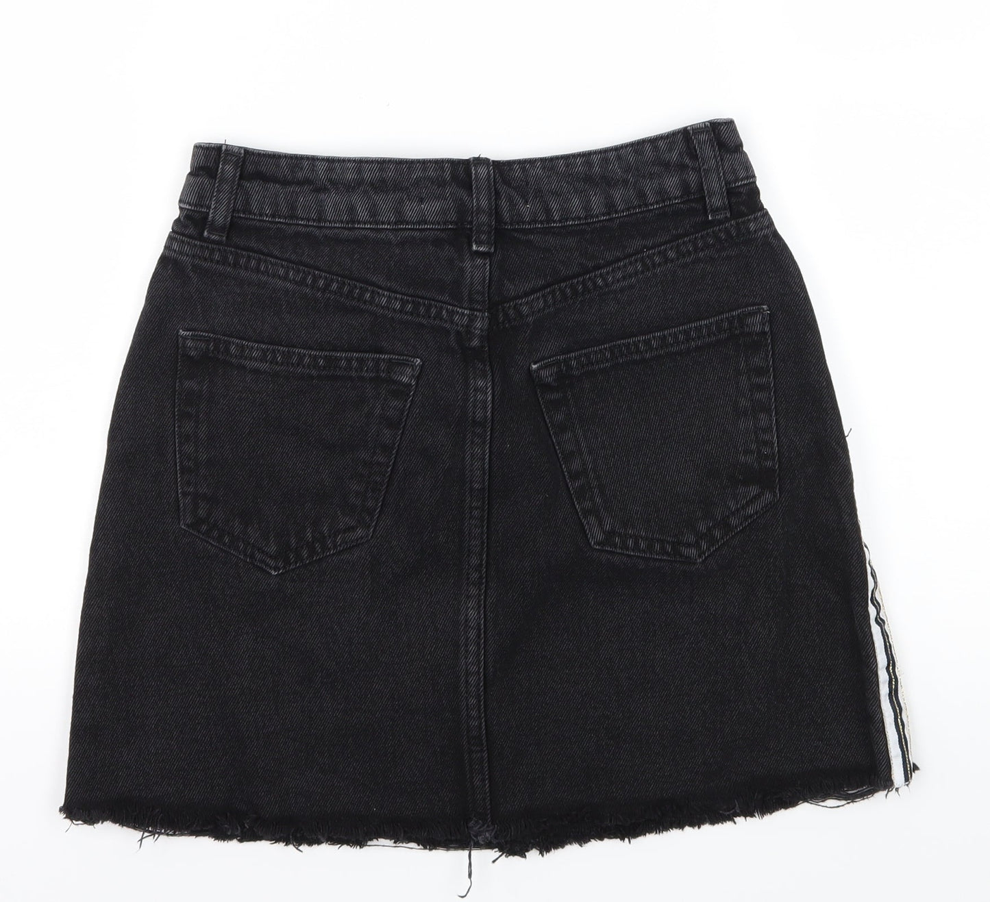 Womens UK Size 4 Denim & Co. A-Line Denim Skirt