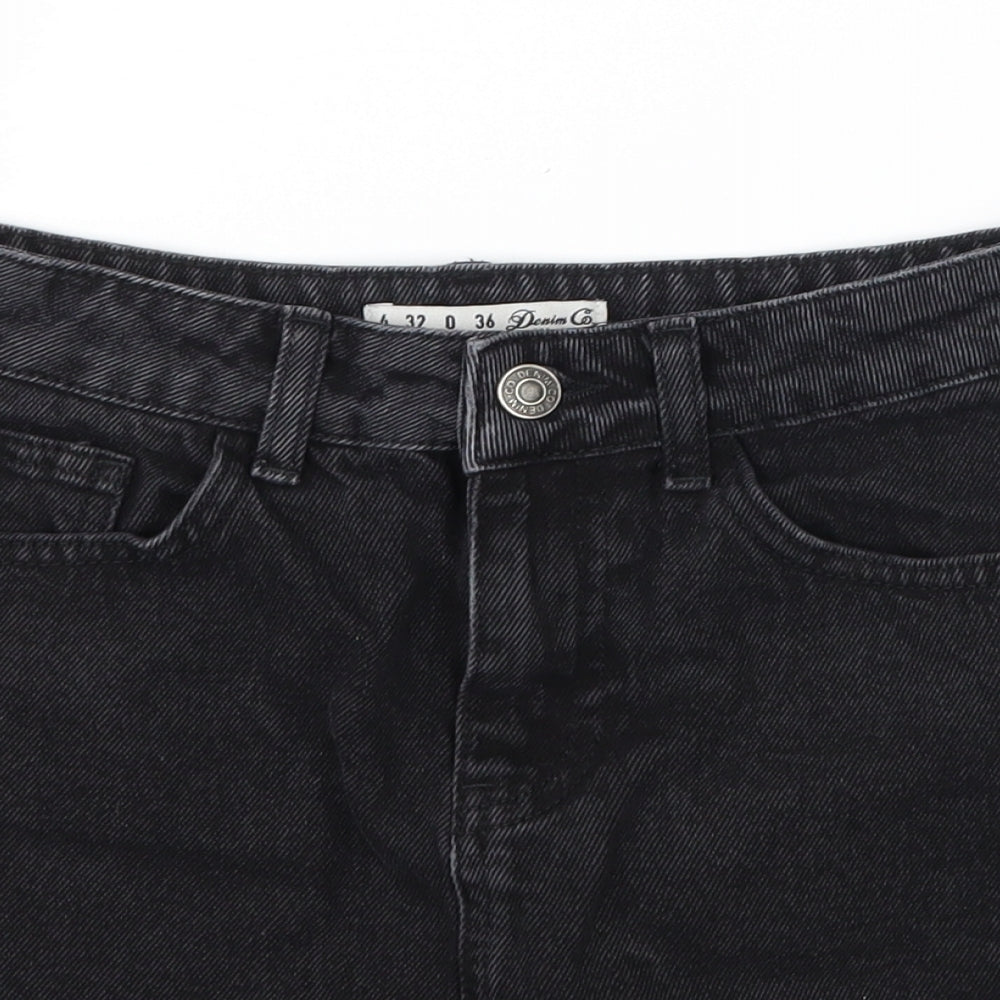 Womens UK Size 4 Denim & Co. A-Line Denim Skirt
